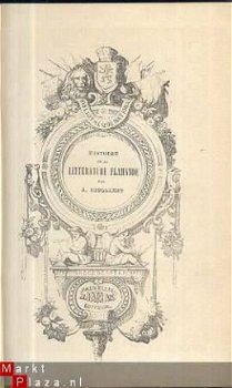 A. SNELLAERT ** HISTOIRE DE LA LITTERATURE FLAMANDE **JAMAR* - 1