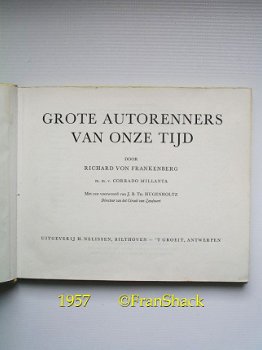 [1957] Grote autorenners van onze tijd, Von Frankenberg, Nelissen - 2