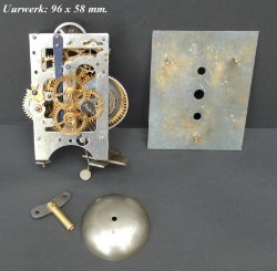 = Uurwerk = Junghans carriage clock = 34856
