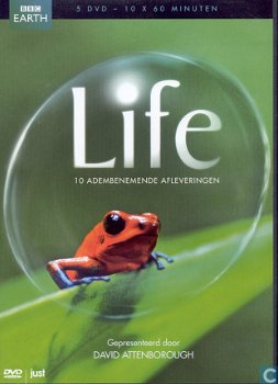 Life - 10 adembenemende afleveringen - BBC, David Attenborough - 5 DVD - 1