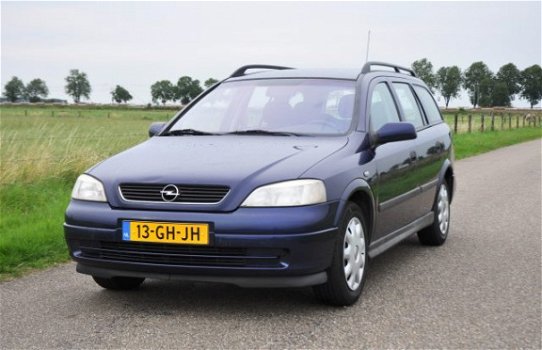 Opel Astra Wagon - 1.6-16V Pearl in goede staat met airco en nieuwe APK - 1