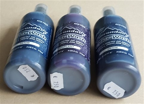 SALE NIEUW set van 3 Tim Holtz Adirondack Colorwash Sprays. - 2