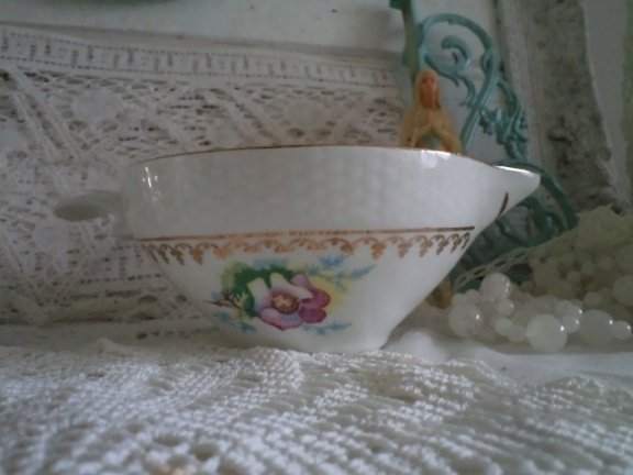 Franse brocante sauskom - nr. 1