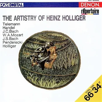 CD - The Artistry of Heinz Holliger - 0