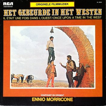 Ennio Morricone ‎– Het Gebeurde In Het Westen (Il Était Une Fois Dans L'ouest / Once Upon A Time In - 0