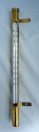 buitenthermometer messing