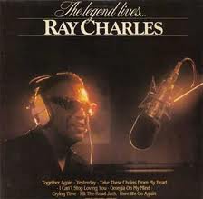 Ray Charles ‎– The Legend Lives LP - 1