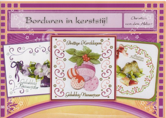 Hobbydols 88, Borduren in kerststijl - nr. 1