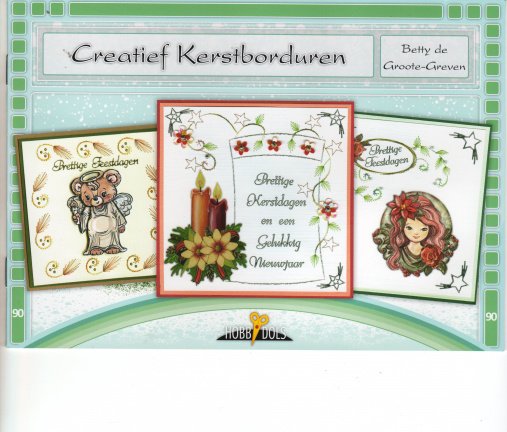 Hobbydols 90, Creatief kerstborduren - nr. 1