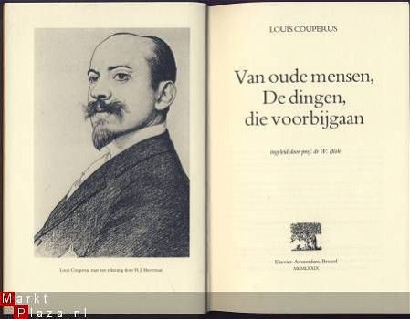 LOUIS COUPERUS**VAN OUDE MENSEN,DE DINGEN DIE VOORBIJGAAN**. - 2