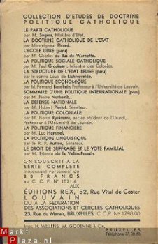 PIERRE NOTHOMB**SOMMAIRE D'UNE POLITIQUE INTERNATIONALE*REX - 5