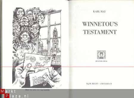 KARL MAY ' S REISAVONTUREN ** WINNETOU ' S TESTAMENT ** BECH - 2