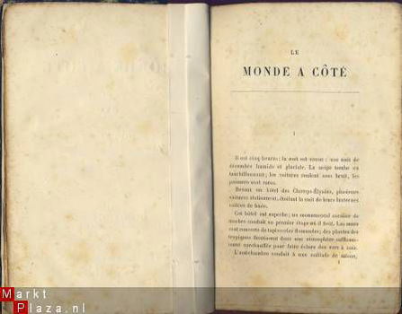 GYP**LE MONDE A COTE*1884*CALMANN-LEVY DEUXIEME EDITION - 3