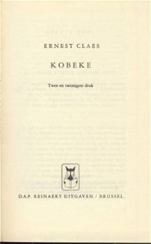 ERNEST CLAES**KOBEKE**RODE REINAERT HARDCOVER - 2