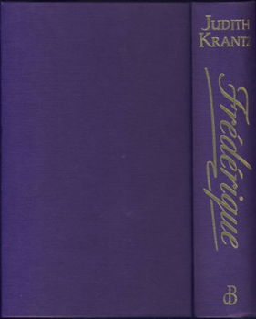 JUDITH KRANTZ**FREDERIQUE**PAARSE HARDCOVER1989*DE BOEKERIJ - 8