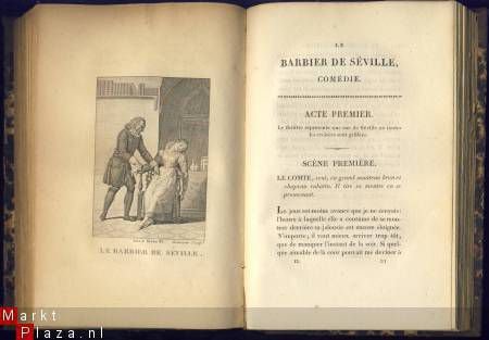 BEAUMARCHAIS**OEUVRES**OURRY*1828*MENARD ET DESENNE - 3