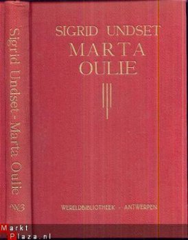 SIGRID UNDSET ** MARTA OULIE ** DE GULDEN STER - 1