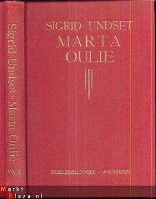 SIGRID UNDSET ** MARTA OULIE ** DE GULDEN STER