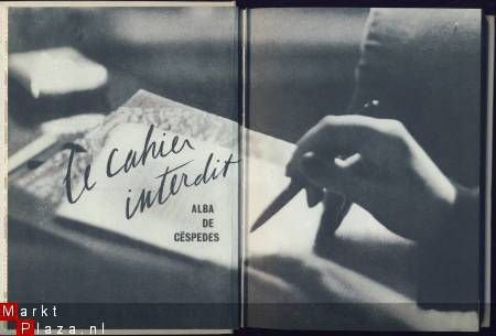 ALBA DE CESPEDES**LE CAHIER INTERDIT**CERCLE DU BIBLIOPHILE - 2