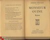 GEORGES BERNANOS**MONSIEUR OUINE**PLON - 2 - Thumbnail