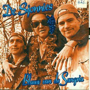 De Sjonnies - Blauw Van De Sangria 2 Track CDSingle - 1