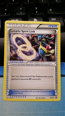 Lucario Spirit Link  XY211 XY Promos nm