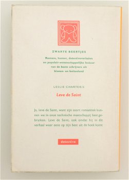 Zwart Beertje 343: Leve De Saint, Leslie Charteris - 4