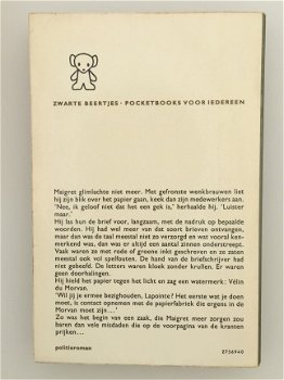 Zwart Beertje 1200: Maigret aarzelt, Simenon - 4