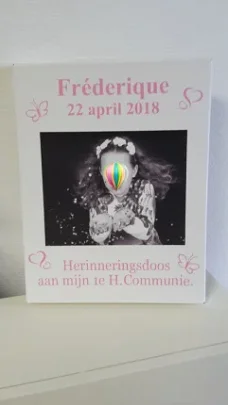 Herinneringsdoos communie