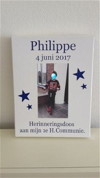 Herinneringsdoos communie - 2