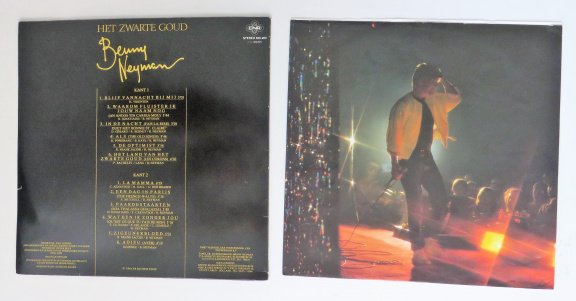 LP Nederpop: Benny Neyman - Het Zwarte Goud (CNR, 1984) NIEUWSTAAT - 2