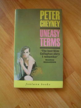 Uneasy terms by Peter Cheyney - 1