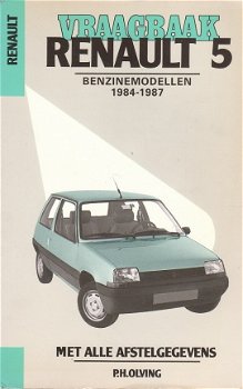 Vraagbaak Renault 5 benzinemodellen 1984-1987 - 1