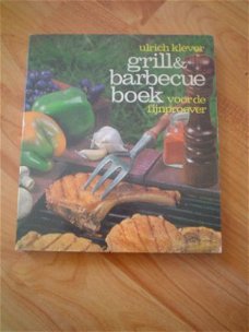 Grill & barbequeboek door Ulrich Klever