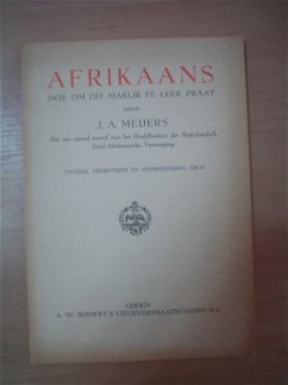 Afrikaans door J.A. Meijers - 1