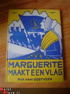 Marguerite maakt een vlag door Mia van Oostveen