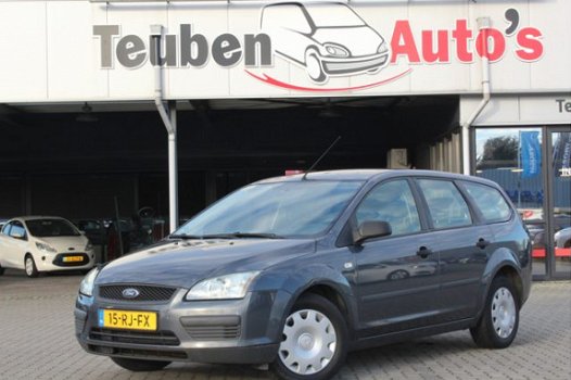 Ford Focus Wagon - 1.6 TDCI AMBIENTE Euro 4 airco, radio cd speler, cruise control, trekhaak - 1