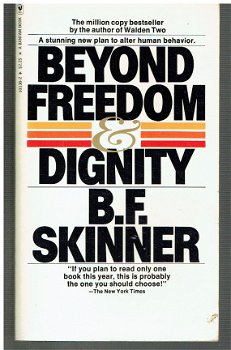 Beyond freedom & dignity by B.F. Skinner - 1