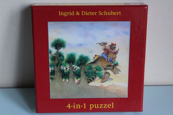 4-in-1 Puzzel - Ingrid & Dieter Schubert: - nr. 1