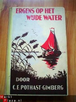 Ergens op het wijde water door C.E. Pothast Gimberg - 1