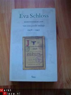 Herinneringen van een joods meisje 1938-1945 door E. Schloss
