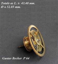 = Onderdeel gewicht regulateur = G. Becker = 34957