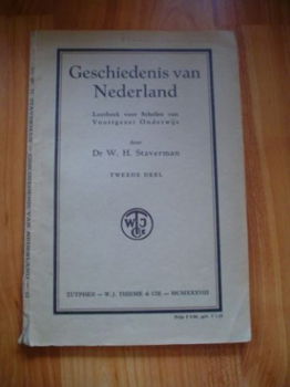 Geschiedenis van Nederland door W.H. Staverman - 1