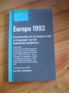 Europa 1992 door W.H.L. Hovenkamp