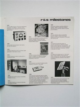 [1973] Jubileumsbrochure 1933-1973, Rohde & Schwarz - 3