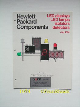 [1974] Product info Hewlett-Packard Components, H-P - 1