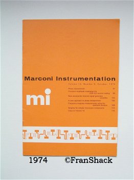[1974] Marconi Instrumentation Vol.14, No 5, Marconi Instr. Lim - 1