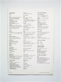 [1974] Verkoopfolder PM3260 Oscilloscope, Philips - 4