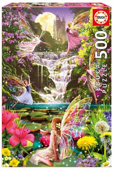 Educa - Waterfall Fairies - 500 Stukjes Nieuw - 2