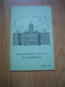 Koninklijk paleis te Amsterdam